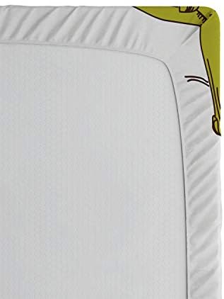Ambesonne Popstar Party Fitted Sheet with Musician Girl Pattern