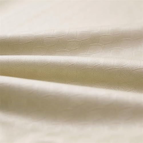 HSTANGKY Blue King Bed Runner Scarf Coverlet Decor