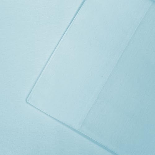 Superior Flannel Sheet Set Twin XL Light Blue