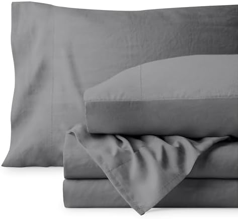 Bare Home Twin XL Sheet Set - Ultra-Soft Microfiber with Deep Pockets