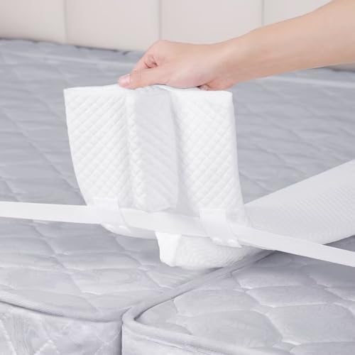 WINSOON Twin to King Bed Bridge - 12 Inch One Piece Foam Converter