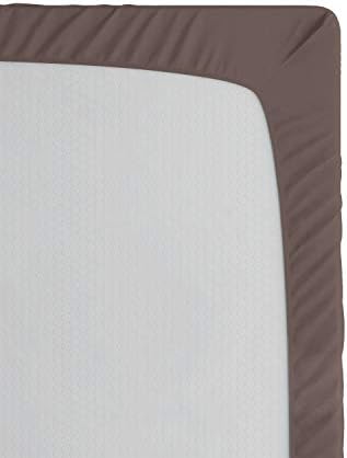 Ambesonne Pin Up Girl Fitted Sheet - Dark Taupe 1