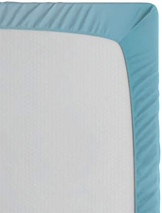 Ambesonne Dolphin Fitted Sheet Pale Blue Black California King