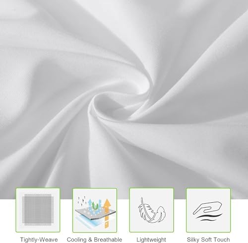 OmErsa California King Sheet Set - Soft Microfiber Deep Pocket Wrinkle Free