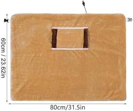 Kakina CMSX Heated Throw Blanket Purple Portable USB Electric