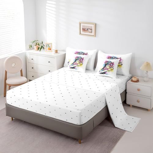Feelyou Basketball Shoes Kids Comforter Set 7pcs