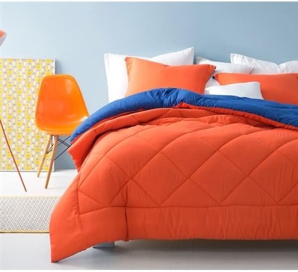 Byourbed BYB Orange Blue Reversible Comforter