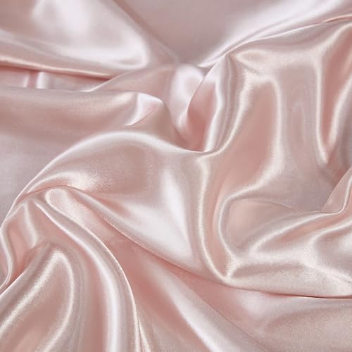 Bedbay Pink Satin King Comforter Set 10-Piece