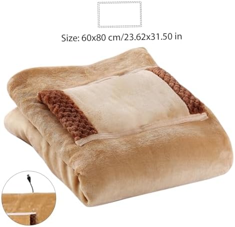 Nuelreva USB Heated Blanket 24x31 Inch Travel Throw
