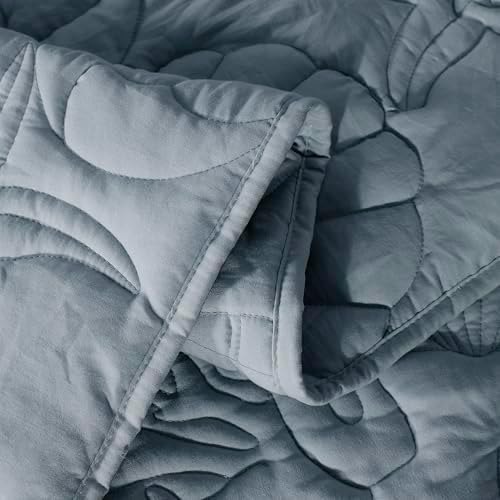 WDCOZY Coastal Beach King Quilt Set