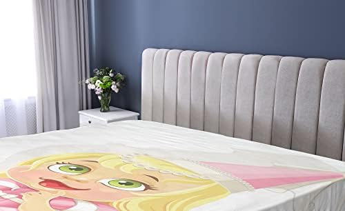 Ambesonne Zodiac Virgo Fitted Sheet Multicolor