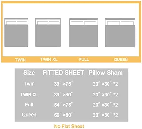 AILONEN Gamer Fitted Sheet Set Twin XL for Boys 1