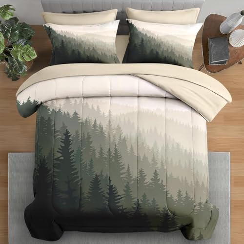 Pamnest Queen Comforter Set with 7 Pcs Bedding 1