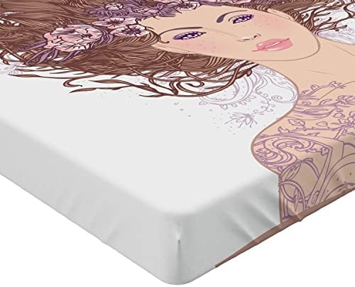 Ambesonne Zodiac Virgo California King Sheet Set