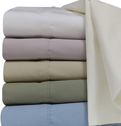 Royal Tradition 100 Cotton Percale Pillow Cases Set of 2