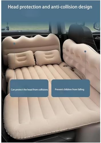 Car Inflatable Mattress for Volvo XC60 II Hybrid 2018-2023 Pink