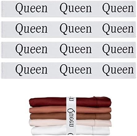4PCS Bed Sheet Organizer Bands for Linen Closet