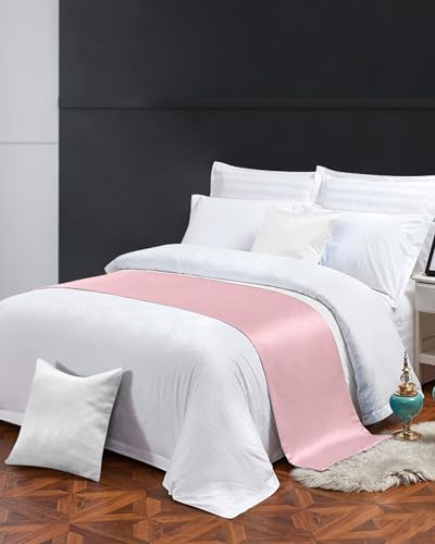 Homechoid Blush Pink Bed Runner Cal King Size 1