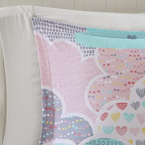 Urban Habitat Kids Comforter Set Unicorn Print Cloud Pink