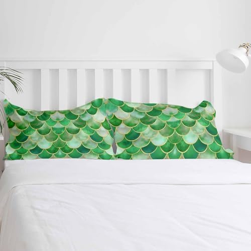 3-Piece Bedding Set with Zipper Closure and Abstract Ocean Pattern