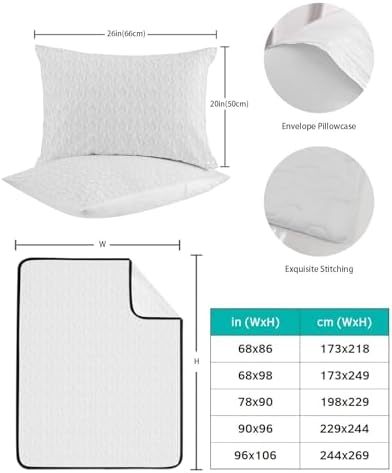 Chees D Zone 3 Piece Quilt Set with Pillow Shams 1