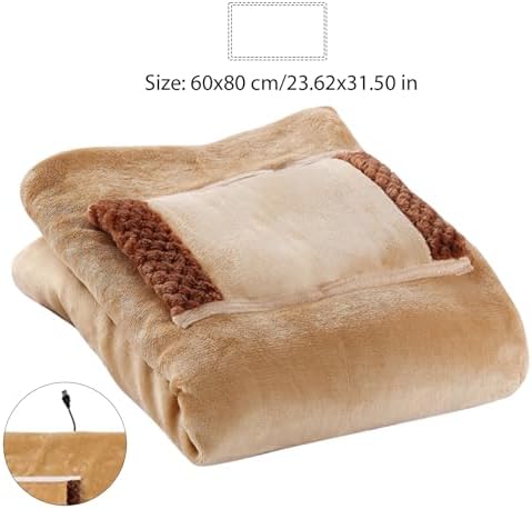 Yaoliucp Heated Blanket 24x31 Inch USB Fast Heating Throw Blanket 1