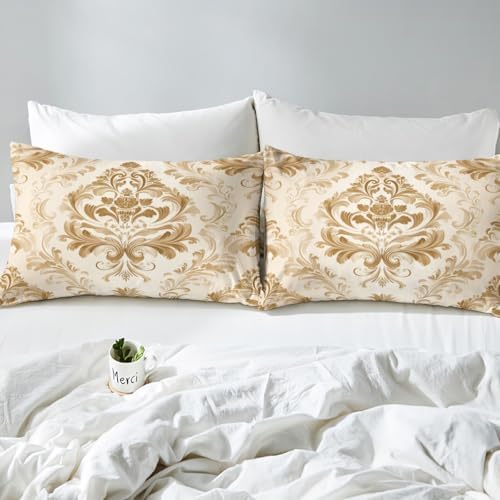 Erosebridal Damask Bedding Set with Paisley Pattern