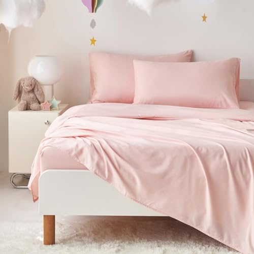 Wake In Cloud - Twin Size Rainbow Bedding Set for Girls