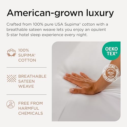 Threadmill Supima Cotton Sheets California King 1000 Thread Count 4 Pc Set