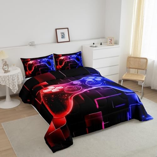 Erosebridal Kids Gamer Comforter Set Twin