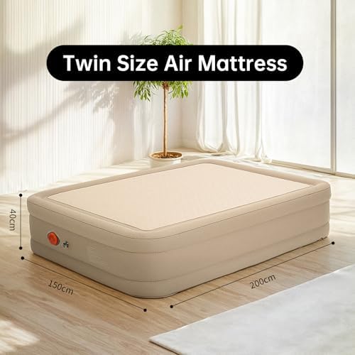 Penesa Queen Air Mattress with Built-in Pump and Carry Bag
