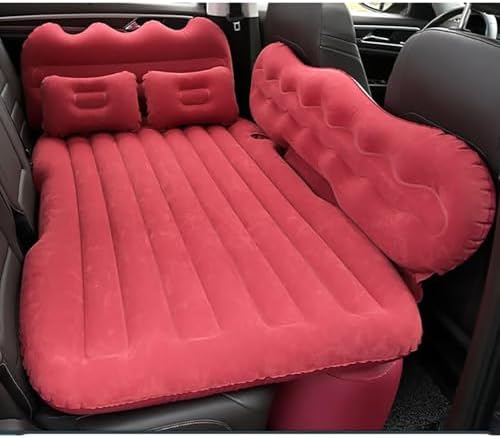 Car Inflatable Mattress for Hyundai i30 2019-2024 Portable Red 1