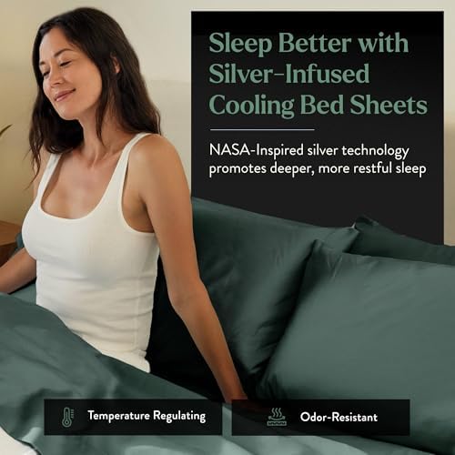 Miracle Made Cotton Sheet Set - Sage Green Queen 4 Piece
