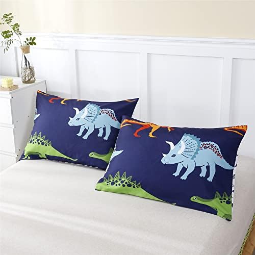 RYNGHIPY Dinosaur Comforter Set for Kids