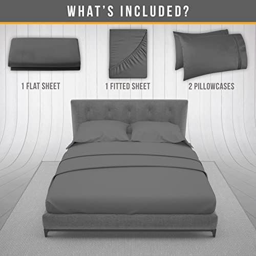 Abeero Home Full Size Cooling Microfiber Sheet Set