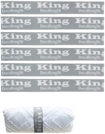 6 Pcs Sheet Label Bands for Sheets and Bedding