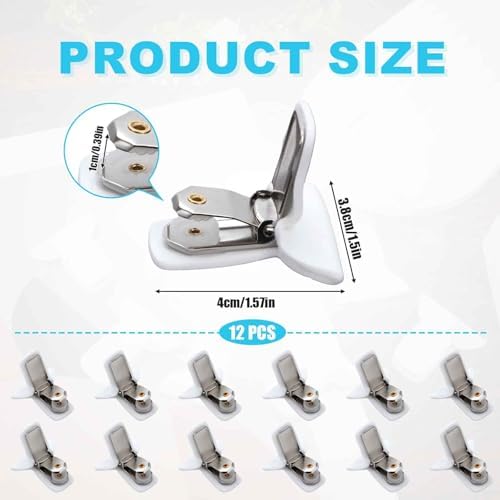 12pcs Duvet Clips for Comforter Inside