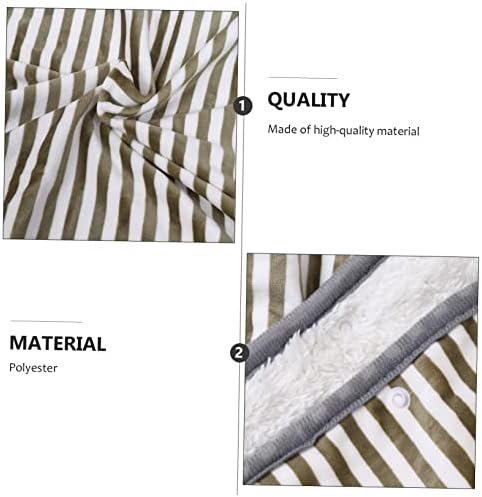 SOLUSTRE 1Pc Heated Electric Blanket for Winter Comfort