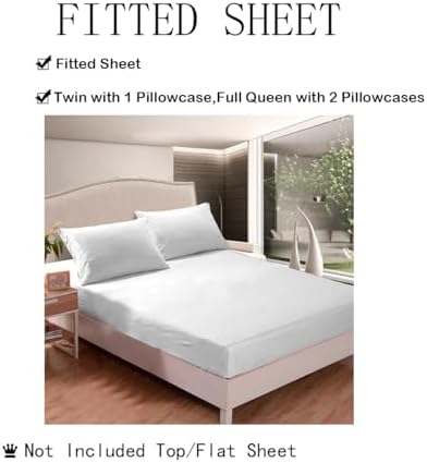 Erosebridal Abstract Art Bed Set with Pillowcases
