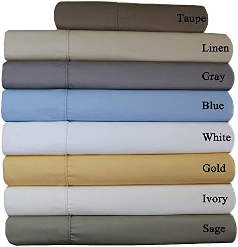 Royal Tradition 650 Thread Count Twin XL 3PC Bed Sheets Set