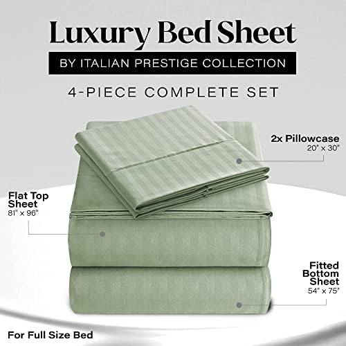 Elaine Karen Striped Full Sheet Set 4-Piece