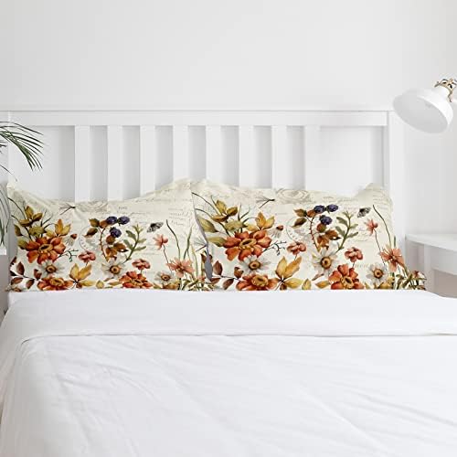 OComster California King Duvet Cover Set with 2 Pillowcases
