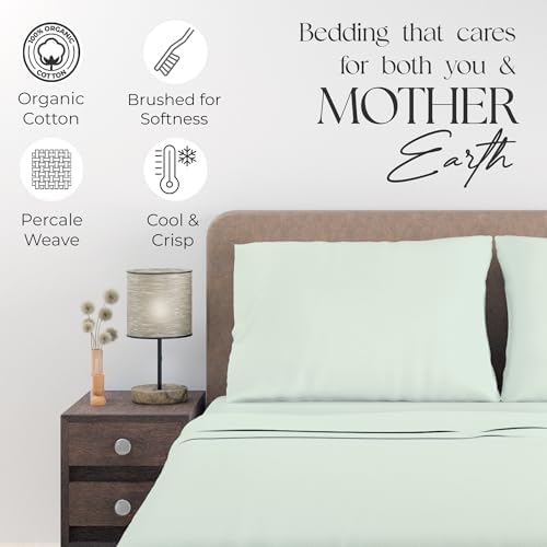SUPREME ELEGANCE 100 Cotton Full Size Sheet Set