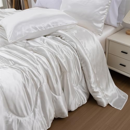 A Nice Night Satin Microfiber Comforter Set Queen Size