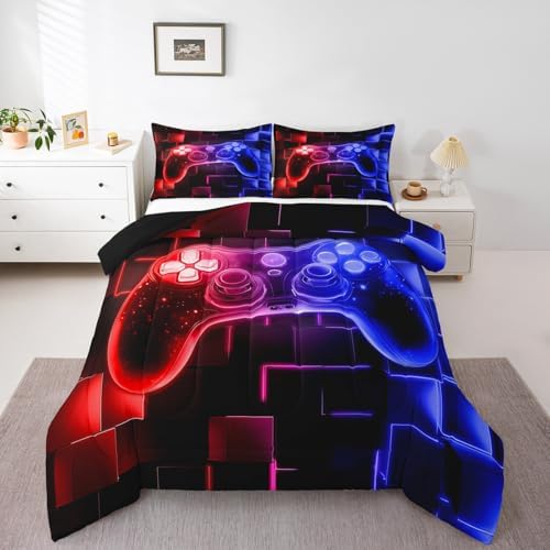 Erosebridal Kids Gamer Comforter Set Twin