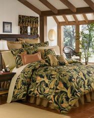 Thomasville La Selva Black Twin 3 Piece Comforter Set
