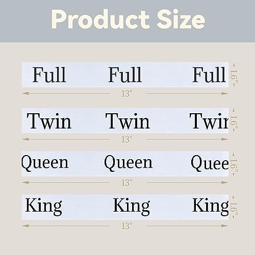 Bozenu Sheet Organizers - 4 Piece Elastic Bed Sheet Straps for Linen Closet