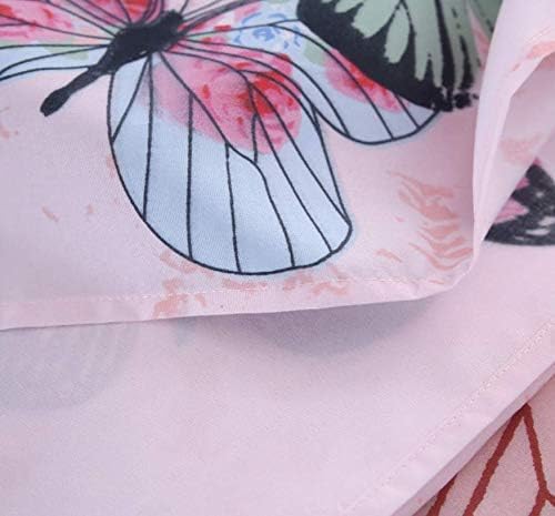 MAG 4PCS Butterfly Sheet Set - Full Size Microfiber Bedding