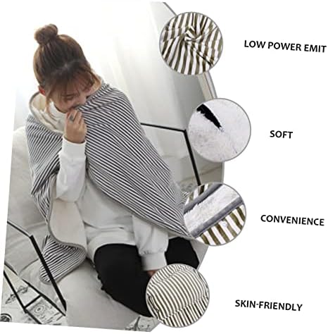 Levemolo Electric Throw Blanket Fast Heating USB Portable