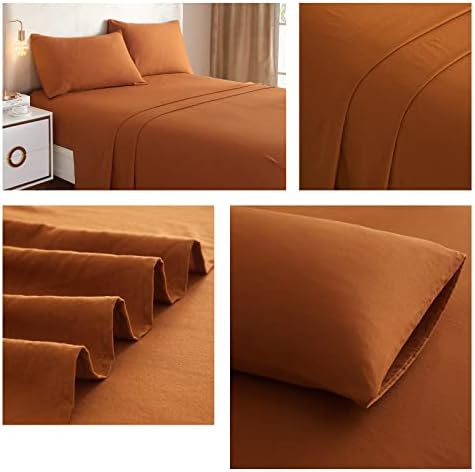 HighBuy Pumpkin Twin XL Cooling Sheet Set